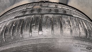 Used 2013 Skoda Fabia [2010-2015] Elegance 1.2 MPI Petrol Manual tyres LEFT REAR TYRE TREAD VIEW