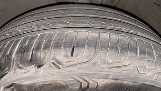 Used 2013 Skoda Fabia [2010-2015] Elegance 1.2 MPI Petrol Manual tyres LEFT FRONT TYRE TREAD VIEW