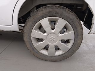 Used 2016 Maruti Suzuki Alto K10 [2014-2019] VXI AMT (O) Petrol Automatic tyres LEFT REAR TYRE RIM VIEW