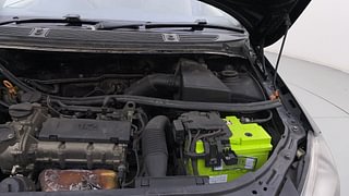 Used 2013 Skoda Fabia [2010-2015] Elegance 1.2 MPI Petrol Manual engine ENGINE LEFT SIDE HINGE & APRON VIEW