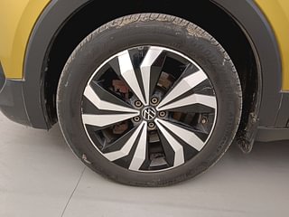 Used 2021 Volkswagen Taigun GT Plus 1.5 TSI DSG Petrol Automatic tyres LEFT FRONT TYRE RIM VIEW