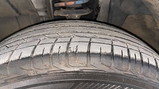 Used 2021 Nissan Magnite XV Premium Turbo CVT Petrol Automatic tyres LEFT FRONT TYRE TREAD VIEW