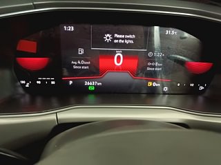 Used 2021 Volkswagen Taigun GT Plus 1.5 TSI DSG Petrol Automatic interior CLUSTERMETER VIEW