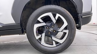 Used 2021 Nissan Magnite XV Premium Turbo CVT Petrol Automatic tyres LEFT REAR TYRE RIM VIEW