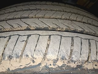 Used 2021 Volkswagen Taigun GT Plus 1.5 TSI DSG Petrol Automatic tyres LEFT FRONT TYRE TREAD VIEW