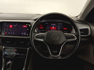 Used 2021 Volkswagen Taigun GT Plus 1.5 TSI DSG Petrol Automatic interior STEERING VIEW
