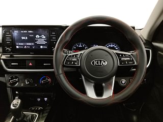 Used 2021 Kia Seltos HTK Plus G Petrol Manual interior STEERING VIEW
