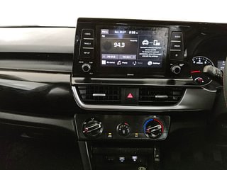 Used 2021 Kia Seltos HTK Plus G Petrol Manual interior MUSIC SYSTEM & AC CONTROL VIEW