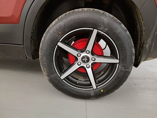 Used 2021 Kia Seltos HTK Plus G Petrol Manual tyres LEFT REAR TYRE RIM VIEW