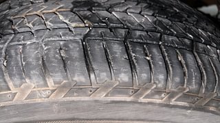Used 2022 Mahindra Scorpio S9 Diesel Manual tyres LEFT FRONT TYRE TREAD VIEW