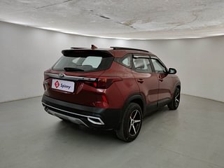 Used 2021 Kia Seltos HTK Plus G Petrol Manual exterior RIGHT REAR CORNER VIEW