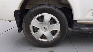 Used 2022 Mahindra Scorpio S9 Diesel Manual tyres RIGHT REAR TYRE RIM VIEW