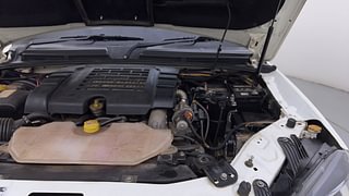 Used 2022 Mahindra Scorpio S9 Diesel Manual engine ENGINE LEFT SIDE HINGE & APRON VIEW