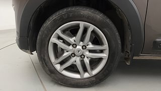 Used 2022 Renault Triber RXZ Dual Tone Petrol Manual tyres LEFT FRONT TYRE RIM VIEW