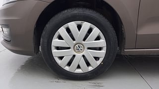 Used 2016 volkswagen Vento 1.5L Comfortline Diesel AT Diesel Automatic tyres LEFT FRONT TYRE RIM VIEW