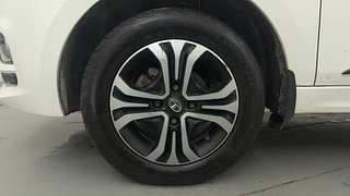 Used 2022 Tata Tigor Revotron XZ+ CNG Petrol+cng Manual tyres LEFT FRONT TYRE RIM VIEW
