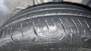 Used 2022 Tata Tigor Revotron XZ+ CNG Petrol+cng Manual tyres LEFT FRONT TYRE TREAD VIEW