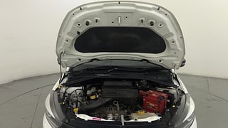 Used 2022 Tata Tigor Revotron XZ+ CNG Petrol+cng Manual engine ENGINE & BONNET OPEN FRONT VIEW