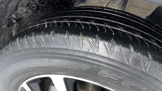 Used 2021 Mahindra XUV500 [2018-2020] W11 Diesel Manual tyres RIGHT FRONT TYRE TREAD VIEW