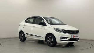 Used 2022 Tata Tigor Revotron XZ+ CNG Petrol+cng Manual exterior RIGHT FRONT CORNER VIEW