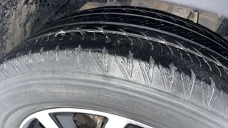 Used 2021 Mahindra XUV500 [2018-2020] W11 Diesel Manual tyres LEFT FRONT TYRE TREAD VIEW