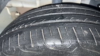 Used 2022 Tata Tigor Revotron XZ+ CNG Petrol+cng Manual tyres RIGHT REAR TYRE TREAD VIEW