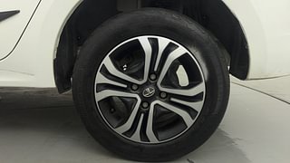 Used 2022 Tata Tigor Revotron XZ+ CNG Petrol+cng Manual tyres LEFT REAR TYRE RIM VIEW
