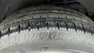 Used 2018 Mahindra XUV500 [2017-2021] W9 Diesel Manual tyres LEFT REAR TYRE TREAD VIEW