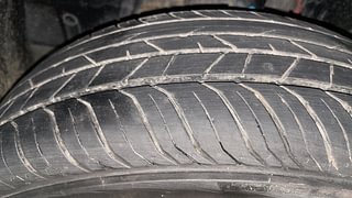 Used 2023 Renault Kiger RXT (O) MT Petrol Manual tyres LEFT FRONT TYRE TREAD VIEW