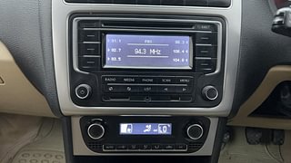 Used 2016 Volkswagen Polo [2014-2020] Highline 1.5 (D) Diesel Manual interior MUSIC SYSTEM & AC CONTROL VIEW