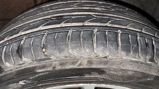 Used 2016 Volkswagen Polo [2014-2020] Highline 1.5 (D) Diesel Manual tyres RIGHT FRONT TYRE TREAD VIEW
