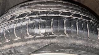 Used 2016 Volkswagen Polo [2014-2020] Highline 1.5 (D) Diesel Manual tyres LEFT FRONT TYRE TREAD VIEW