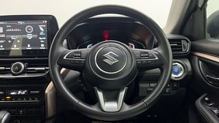 Used 2022 Maruti Suzuki Grand Vitara Alpha Plus Intelligent Hybrid eCVT Hybrid Automatic interior STEERING VIEW