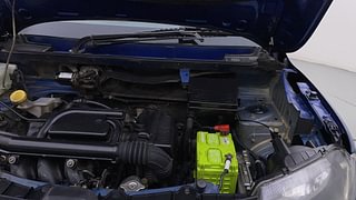Used 2019 Renault Kwid [2017-2019] CLIMBER 1.0 AMT Petrol Automatic engine ENGINE LEFT SIDE HINGE & APRON VIEW