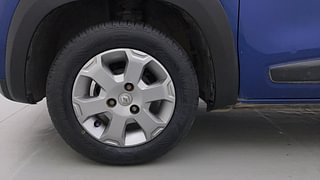 Used 2019 Renault Kwid [2017-2019] CLIMBER 1.0 AMT Petrol Automatic tyres LEFT FRONT TYRE RIM VIEW