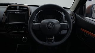 Used 2019 Renault Kwid [2017-2019] CLIMBER 1.0 AMT Petrol Automatic interior STEERING VIEW