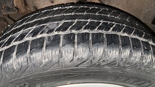 Used 2021 Mahindra XUV500 [2018-2021] W5 Diesel Manual tyres RIGHT REAR TYRE TREAD VIEW