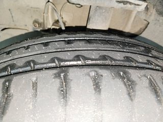 Used 2019 Tata Tiago [2016-2020] Revotron XZA AMT Petrol Automatic tyres LEFT FRONT TYRE TREAD VIEW