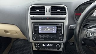 Used 2015 Volkswagen Polo [2014-2020] Highline 1.5 (D) Diesel Manual interior MUSIC SYSTEM & AC CONTROL VIEW