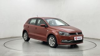 Used 2015 Volkswagen Polo [2014-2020] Highline 1.5 (D) Diesel Manual exterior RIGHT FRONT CORNER VIEW