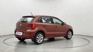 Used 2015 Volkswagen Polo [2014-2020] Highline 1.5 (D) Diesel Manual exterior RIGHT REAR CORNER VIEW