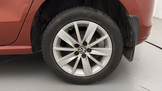 Used 2015 Volkswagen Polo [2014-2020] Highline 1.5 (D) Diesel Manual tyres LEFT REAR TYRE RIM VIEW