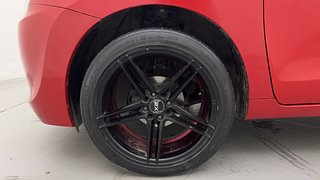 Used 2017 Maruti Suzuki Baleno [2015-2019] Zeta Petrol Petrol Manual tyres LEFT FRONT TYRE RIM VIEW