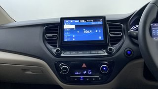 Used 2021 Hyundai Verna SX Opt IVT Petrol Petrol Automatic interior MUSIC SYSTEM & AC CONTROL VIEW