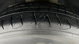 Used 2020 Mahindra XUV500 [2018-2021] W7 Diesel Manual tyres LEFT FRONT TYRE TREAD VIEW