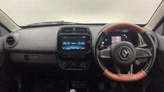 Used 2021 renault Kwid 1.0 RXT Opt Petrol Manual interior DASHBOARD VIEW