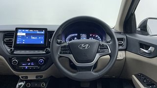 Used 2021 Hyundai Verna SX Opt IVT Petrol Petrol Automatic interior STEERING VIEW