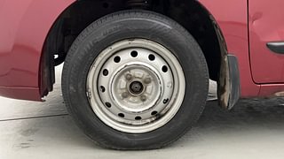 Used 2012 Maruti Suzuki Wagon R 1.0 [2010-2019] LXi Petrol Manual tyres LEFT FRONT TYRE RIM VIEW