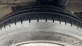 Used 2020 Hyundai New Santro 1.1 Magna Petrol Manual tyres LEFT REAR TYRE TREAD VIEW