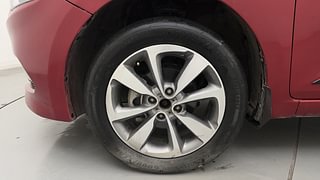 Used 2016 Hyundai Elite i20 [2014-2018] Asta 1.2 Petrol Manual tyres LEFT FRONT TYRE RIM VIEW